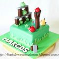 Tarta Angry Birds