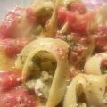 MACCHERONI RELLENOS DE BRECOL A LA TRAPANESE