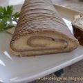 Brazo gitano de café y crema