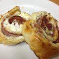 rollito de hojaldre salado