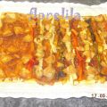 HOJALDRE DE ESCALIVADA, CEBOLLA CONFITADA Y FOIE