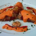 PIMIENTOS DEL PIQUILLO RELLENOS DE GAMBAS