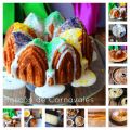 Roscón de Carnavales (King cake de Mardi Gras)
