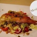 ENSALADA TIBIA CON RAONS.