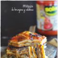 Milhojas de berenjena y calabaza