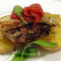 Costilla ibérica con verdura