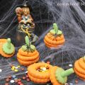 Galletas piñata para Halloween