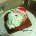 TARTA  PAPA NOEL Y  GRAN MERENDOLA, NAVIDAD 2012