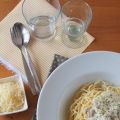 Espaguetis carbonara. Paso a paso.