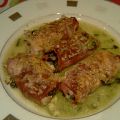 Rollitos de espinacas al queso de cabra
