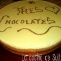Tarta Tres Chocolates.