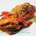 Berenjenas a la Parmesana. Receta Ligera