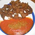 Taquitos de seitán en tempura con salsa de[...]