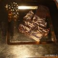 TURRÓN DE CHOCOLATE Y GALLETAS