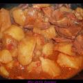 POTARROS ESPECIADOS CON PATATAS GUISADAS