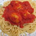 ESPAGUETIS CON ALBONDIGAS CAMEMBERT