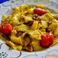 Cintas al pesto con nueces