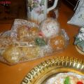 BIZCOCHO DE NARANJA Y FRUTA ESCARCHADA