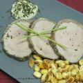 Lomo a la sal con salsa tártara