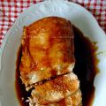 Lomo de cerdo caramelizado con Guinness