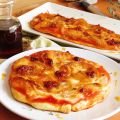 Pizza de sobrasada y miel