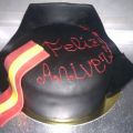 TARTA FONDANT TRICORNIO