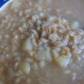 Sopa de Cebada Perla con Papa