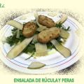 ENSALADA DE RÚCULA Y PERAS