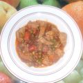 Pastel dulce de calabaza y nueces
