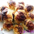 Croissants de frankfurt y queso