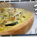 Quiche de verduras y bacon