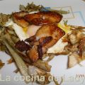 Alcachofas con Huevo y Foié