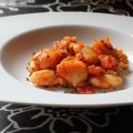 HABAS CON SALSA DE TOMATE PICANTE