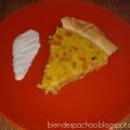 Pastel salado de calabaza y curry