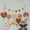 Galletas decoradas para una boda