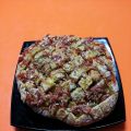 Huevos rotos con presa ibérica