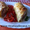 Solomillo relleno envuelto en hojaldre