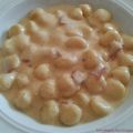 Gnocchi serranos con salsa de leche