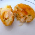 BOCADOS DE PATATA Y LANGOSTINOS