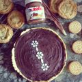 Tarta-flan de Nutella