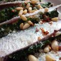 Sardinas rellenas de espinacas.