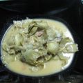 SOPA DE ALCACHOFAS CON JAMON