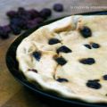 pastel de arándanos