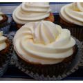 Cupcakes de zanahoria y manzana