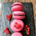 Macarons de fresa