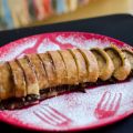 Brazo de gitano de nutella y mascarpone