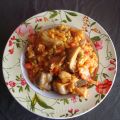 Arroz Con Verduras Y Pollo