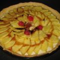 Tarta de piña y queso quark