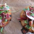 MINI PIZZA DE FIGUES