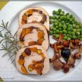 Rollitos al vapor de Pechuga de Pavo rellena